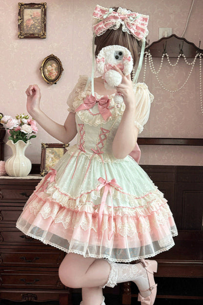 Candy House Sweet Ribbon Lolita Dress