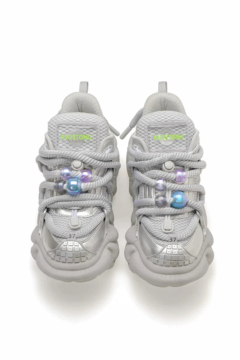Turquoise Stone Subculture Shoes