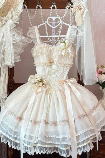 Ballet Style Girly Princess Lolita Dress