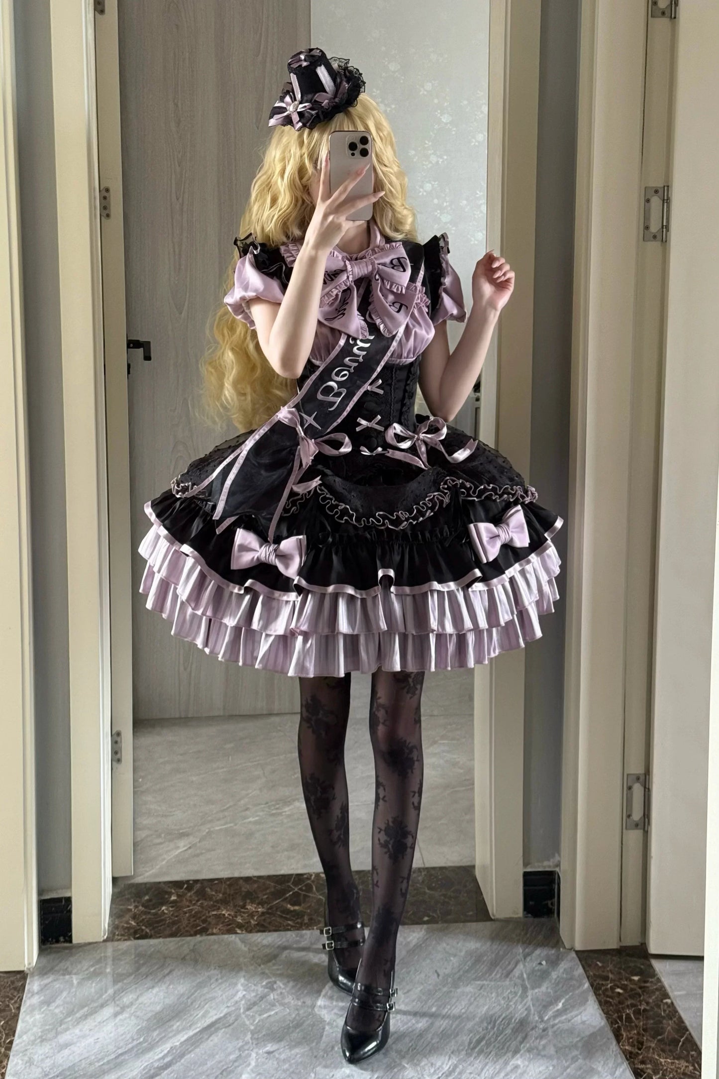 [order Deadline: May 12] Black Purple Lolita Idol Series Accessories