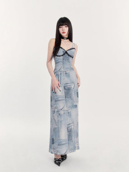 Millennial Hot Girl Retro Camisole Dress