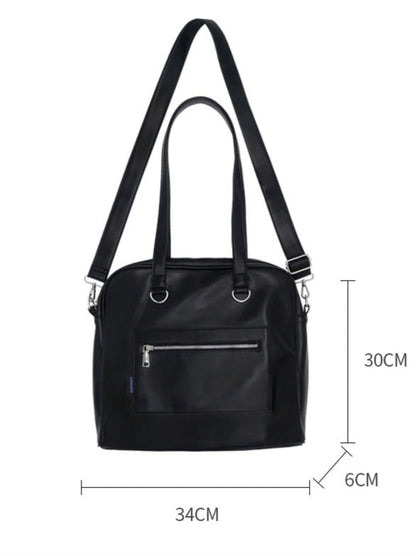 Metal Plate Chain Strap Mode Square Bag-pc Bag