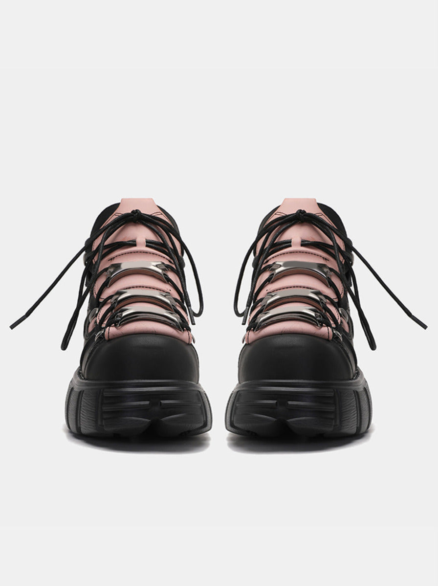 Street Style Retro Punk Power Sole Sneaker