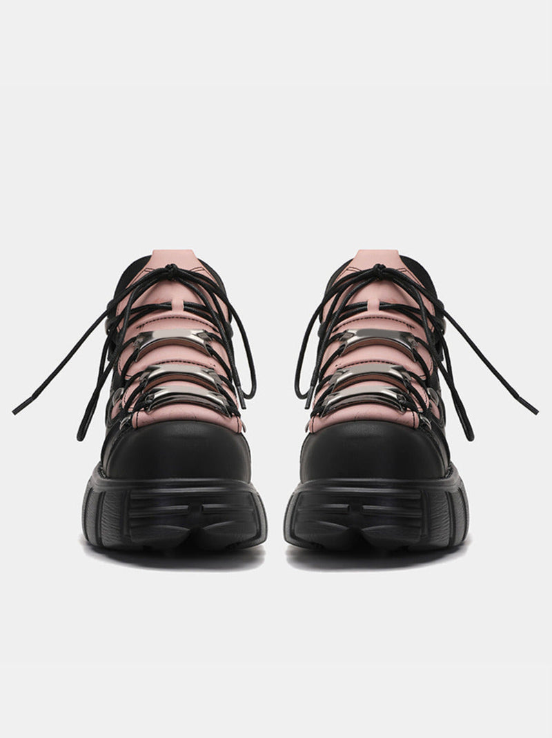 Street Style Retro Punk Power Sole Sneaker