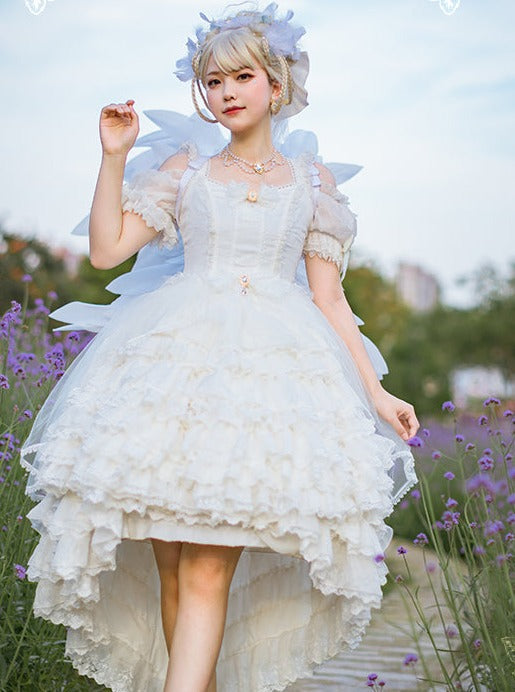 Pure White Lolita Wedding Dress