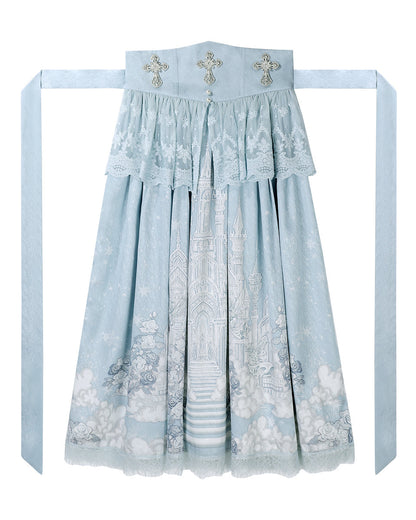 Princess Cape + Camisole + Skirt