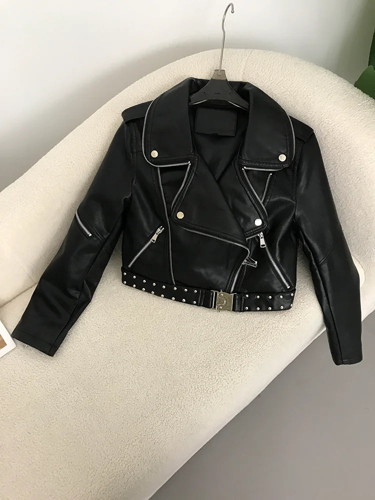 Short Leather Jacket