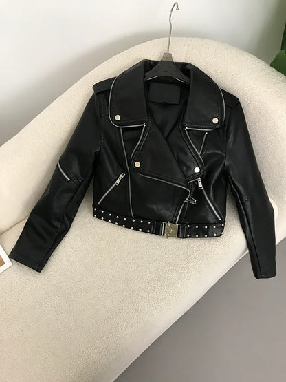Short Leather Jacket