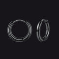 Stainless Steel Small Huggie Hoop Earrings for
