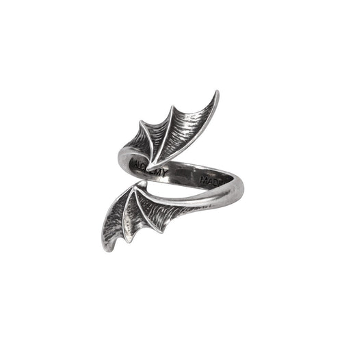 A Night With Goethe Bat Wings Ring by Alchemy Gothic