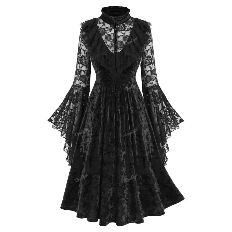 Gothic Dress Black