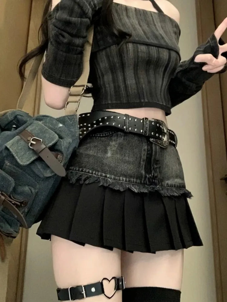 Gothic Mini Skirt