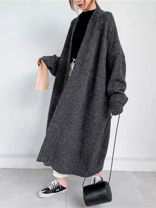 Loose Cardigan Black