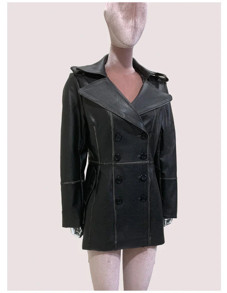 Leather Blazer