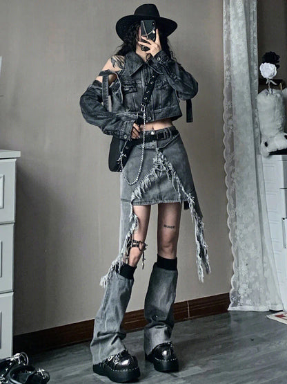 Denim Skirt