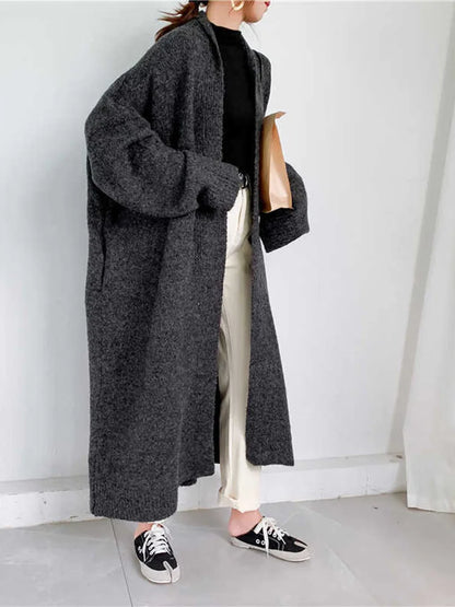 Loose Cardigan Black