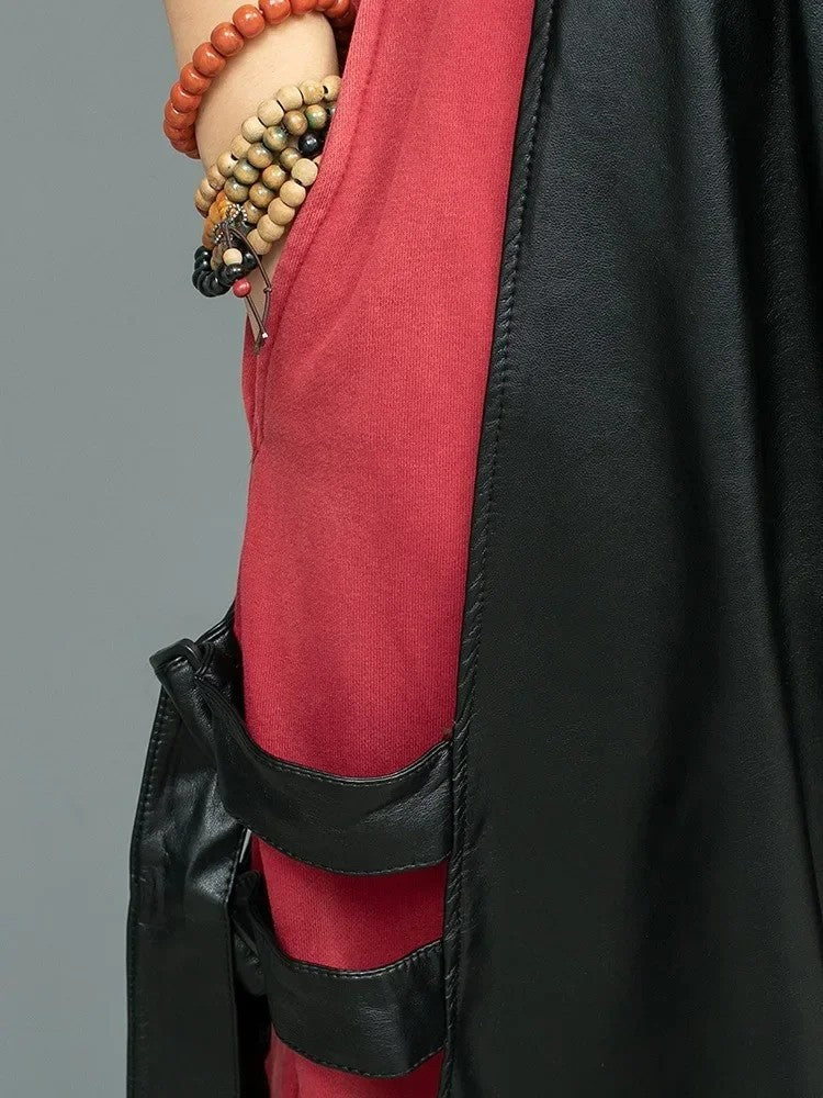 Gothic Leather Trousers Black
