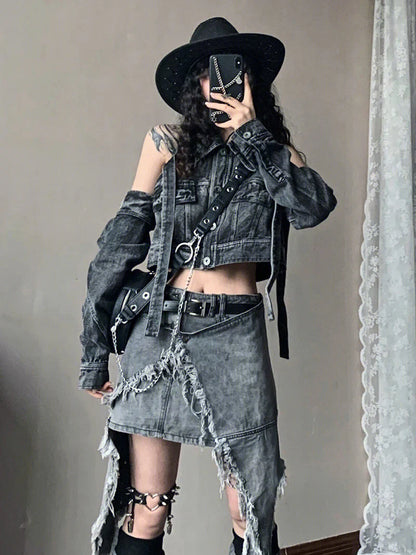 Denim Skirt