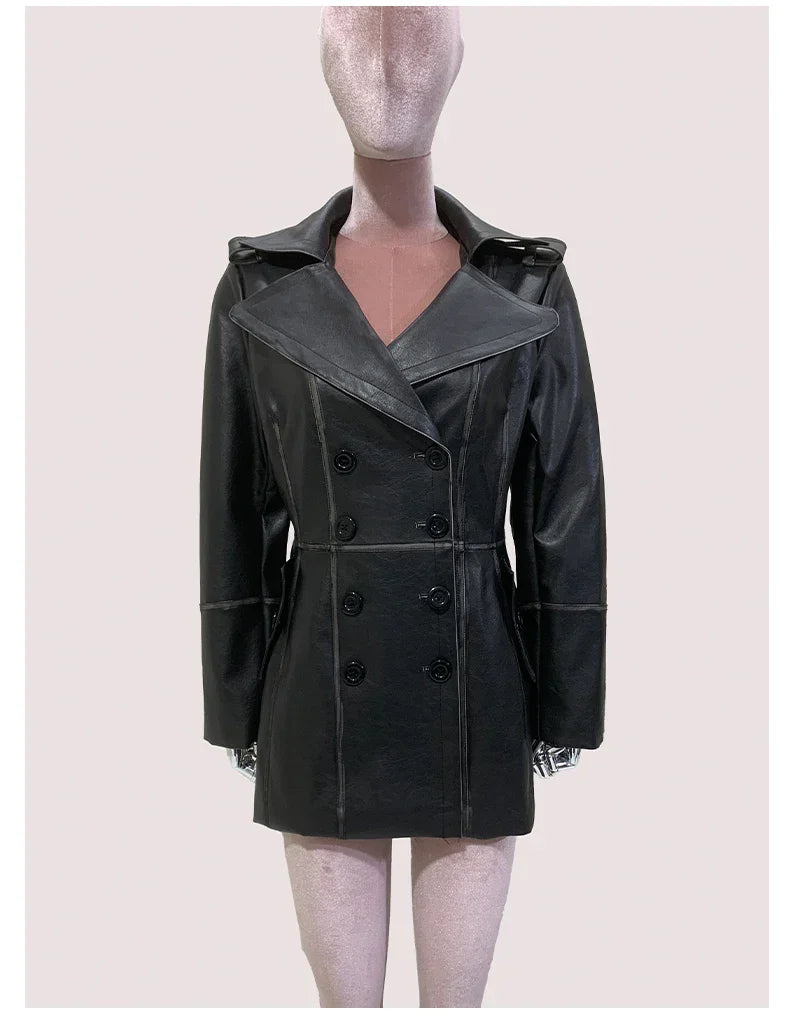 Leather Blazer
