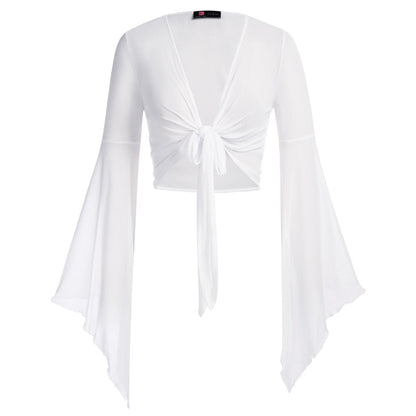 Gothic Tie-hem Top