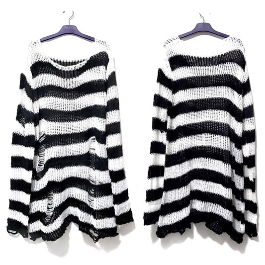 Knitted Goth Sweater