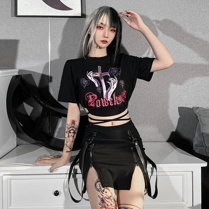 Crop Top With Straps