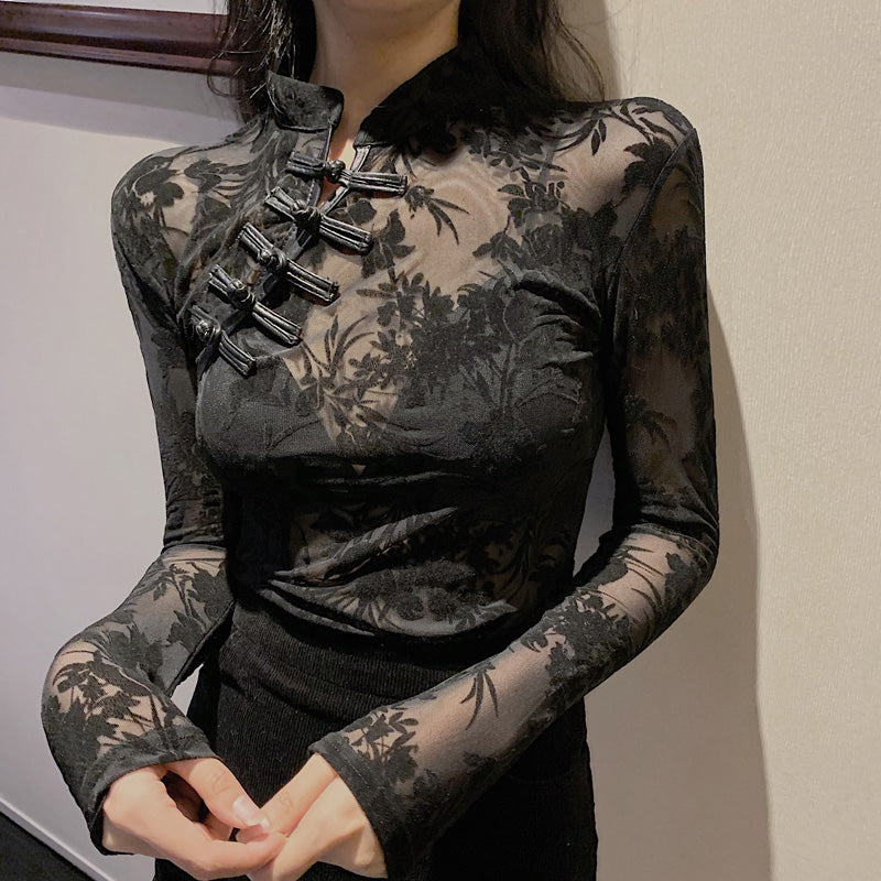 Gothic See-through Top