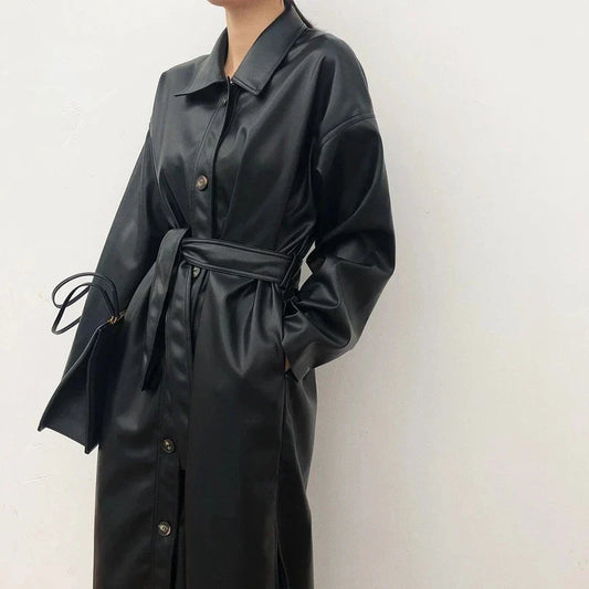 Leather Coat