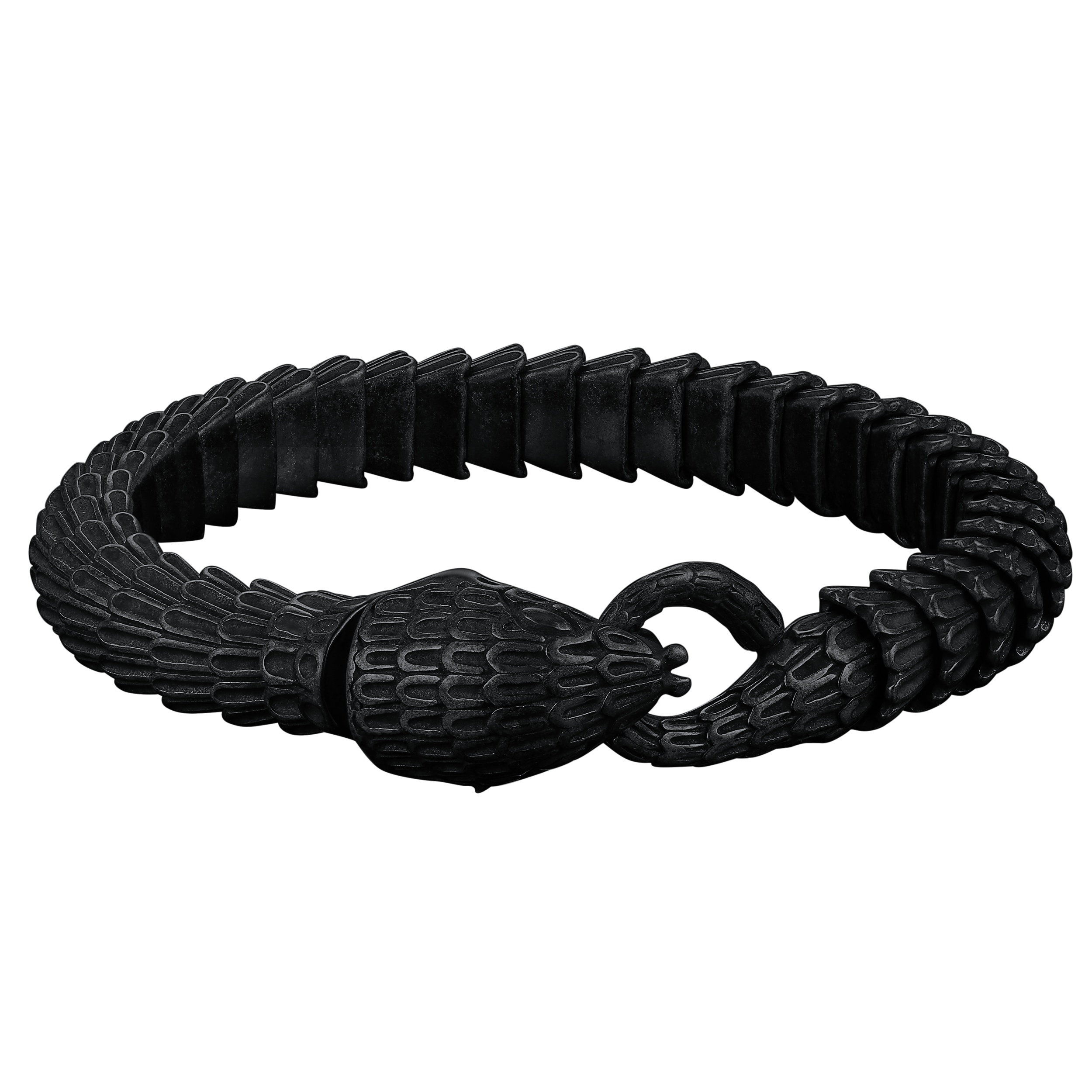 Viking Snake J��rmungandr Bracelet Stainless Steel Bangle Bracelet