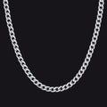 Sturdy Cuban Link Chain Necklace Lobster Clasp for