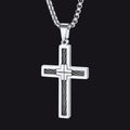 Christian Cross Necklace Pendant for
