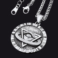 Triangle All-seeing Eye Necklace Providence Pendant for