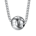Sport Volleyball Necklace Pendant for