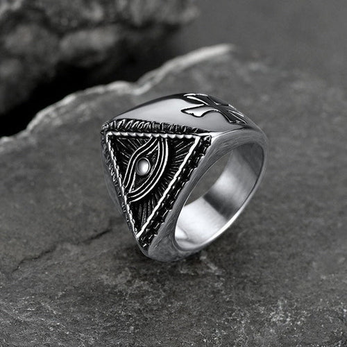 All Seeing Eye Ring Eye of Providence Ring for
