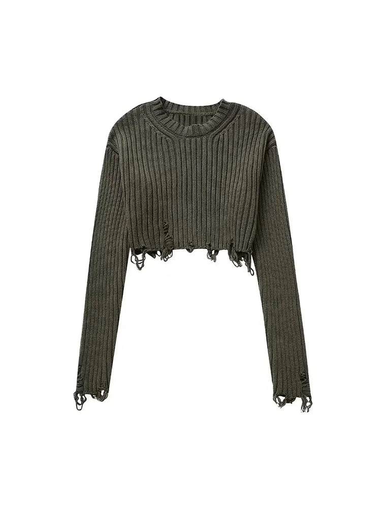 Cropped Pullover