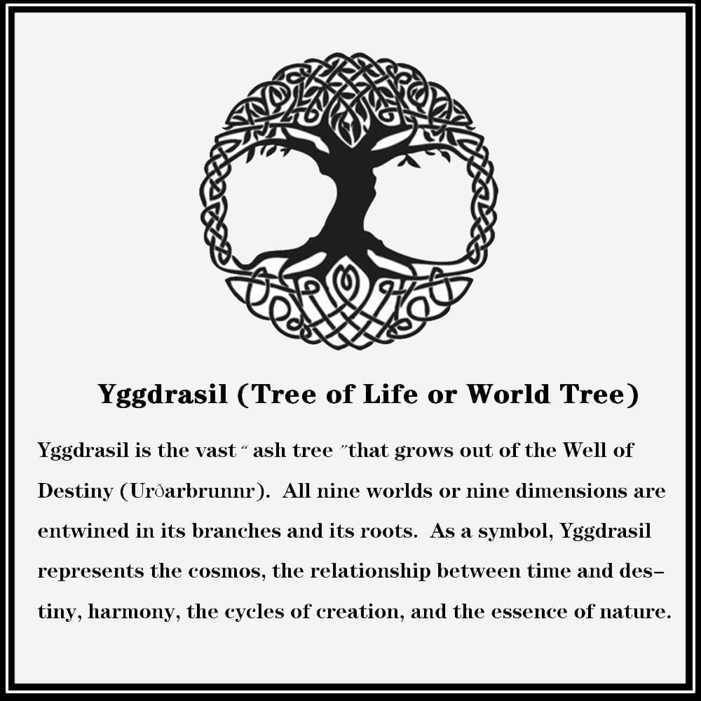 Yggdrasil 316l Stainless Steel Viking Ring