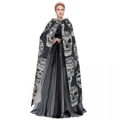 Skull Cloak Black