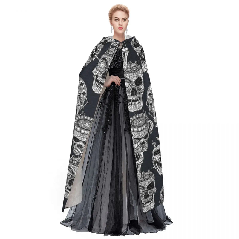 Skull Cloak Black