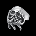 Octopus Skull Ring