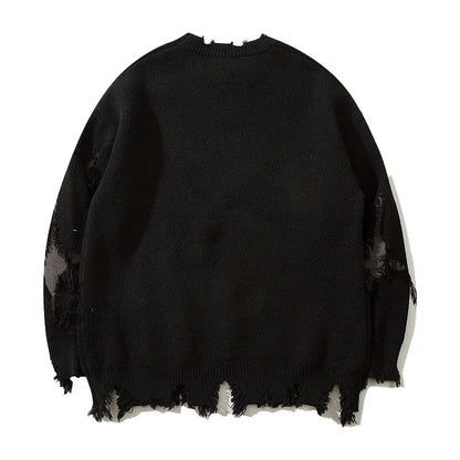 Skull Jumper Black