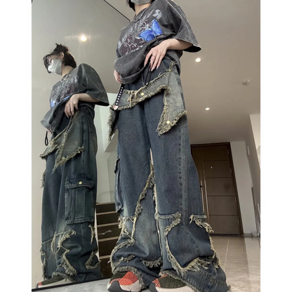Wide-leg Jeans
