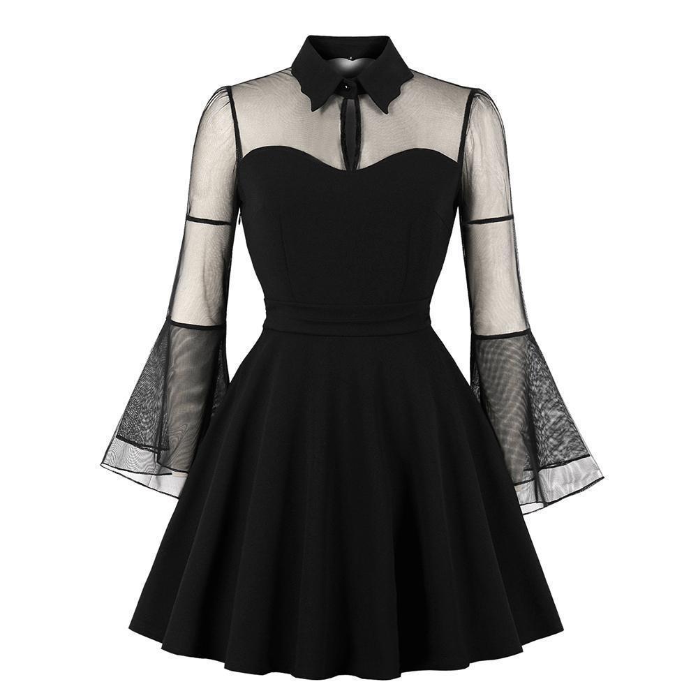 Gothic See-through Dress