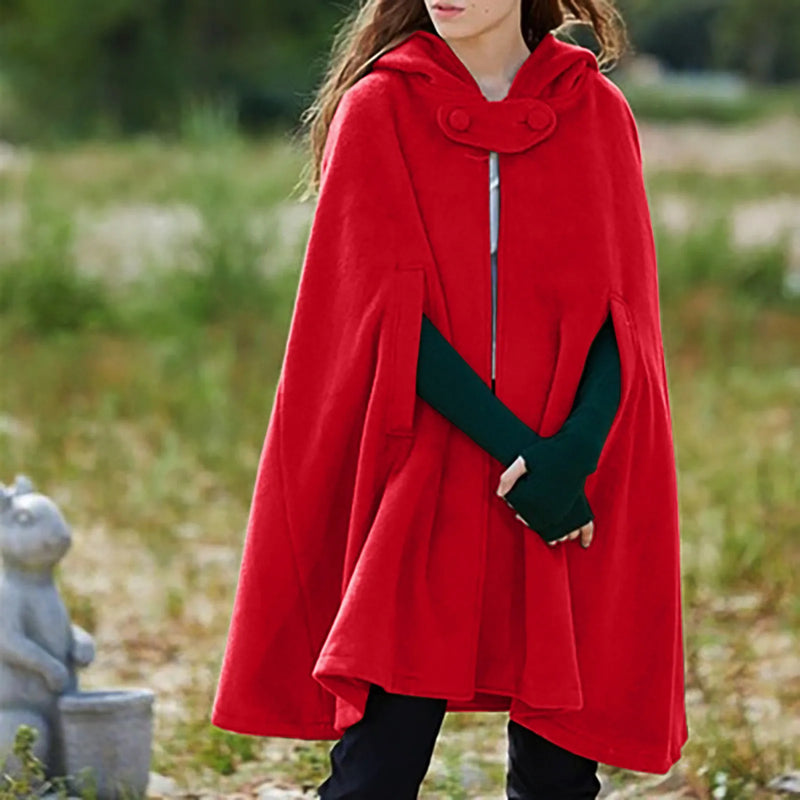 Hooded Cloak Black