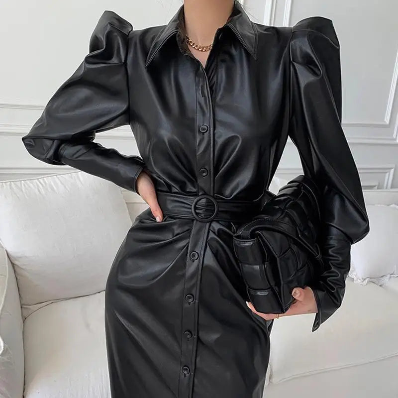 Leather Dress