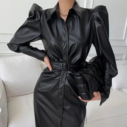 Leather Dress