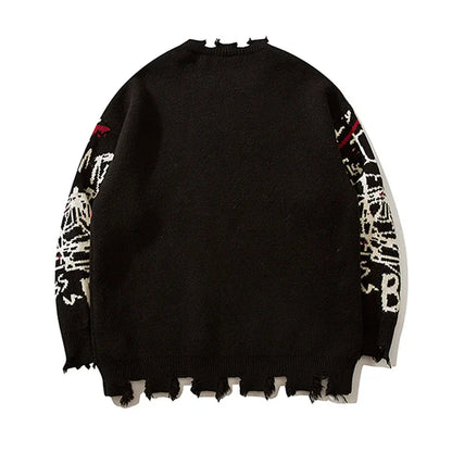 Graffiti Style Pullover