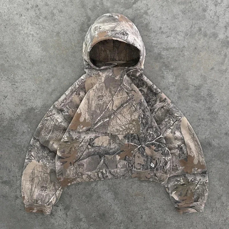 Camouflage Pullover Gray