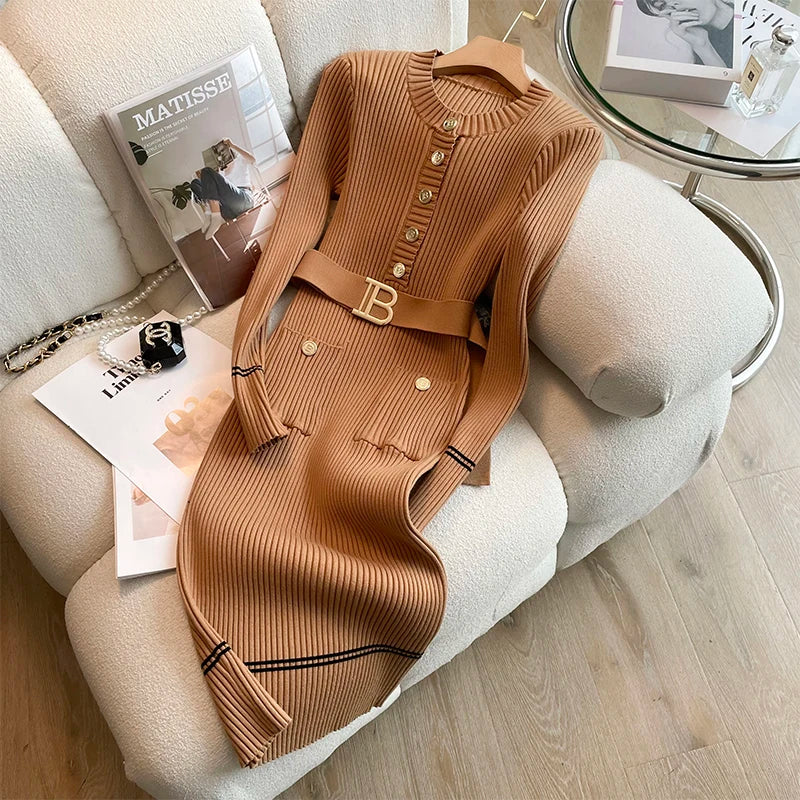 Winter Knitted Dress