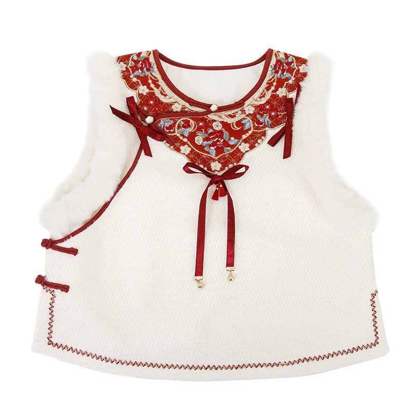 Black Tea Snow Chinese-style Dress Set