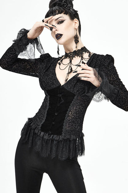 Vintage Inspired Blouse with a Contemporary Edge